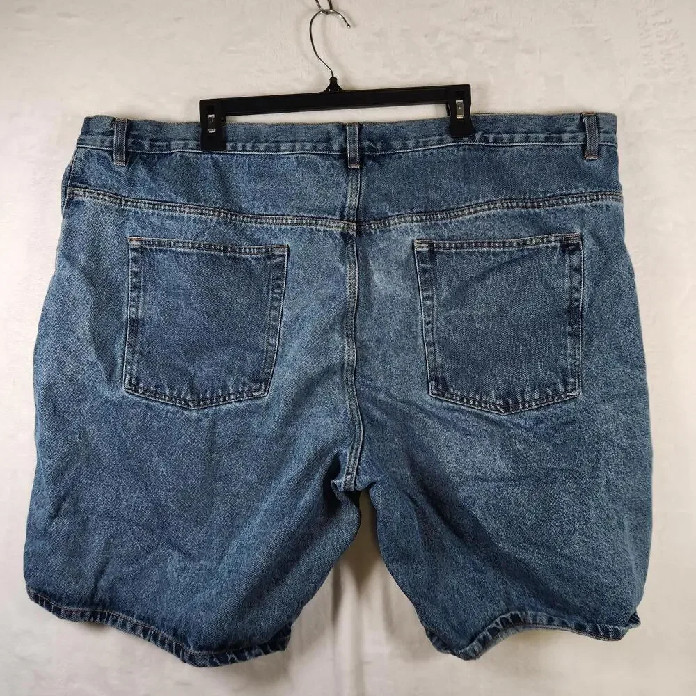 Route 66 Denim Shorts Mens 48 Blue Jean Carpenter‎ Style Relaxed Fit Baggy Y2K